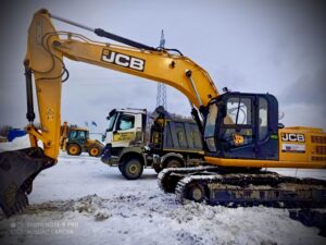 Гусеничный экскаватор jcb is 205